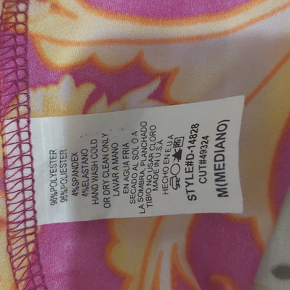 SYMPHONY Vibrant Patterned One Shoulder Bodycon Dress NWOT - Picture 6 of 12